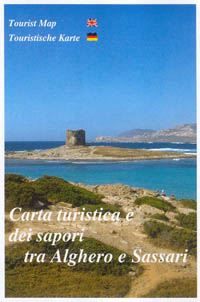 Wandelkaart Sardinië A12 - tra Alghero e Sassari | Abies Map |