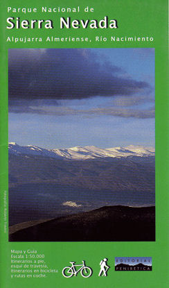 Online bestellen: Wandelkaart Sierra Nevada National Park (East) Alpujarra Almeriense, Rio Nacimiento | Editorial Penibetica