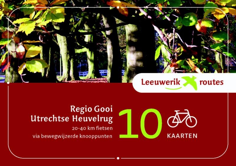 Online bestellen: Fietsgids Leeuwerikroutes Regio Gooi Utrechtse Heuvelrug | Buijten & Schipperheijn
