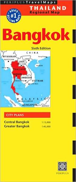 Plattegrond -  Stadsplattegrond Bangkok | Periplus | 