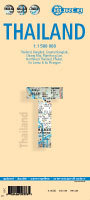 Landkaart - Wegenkaart Thailand | Borch Maps |