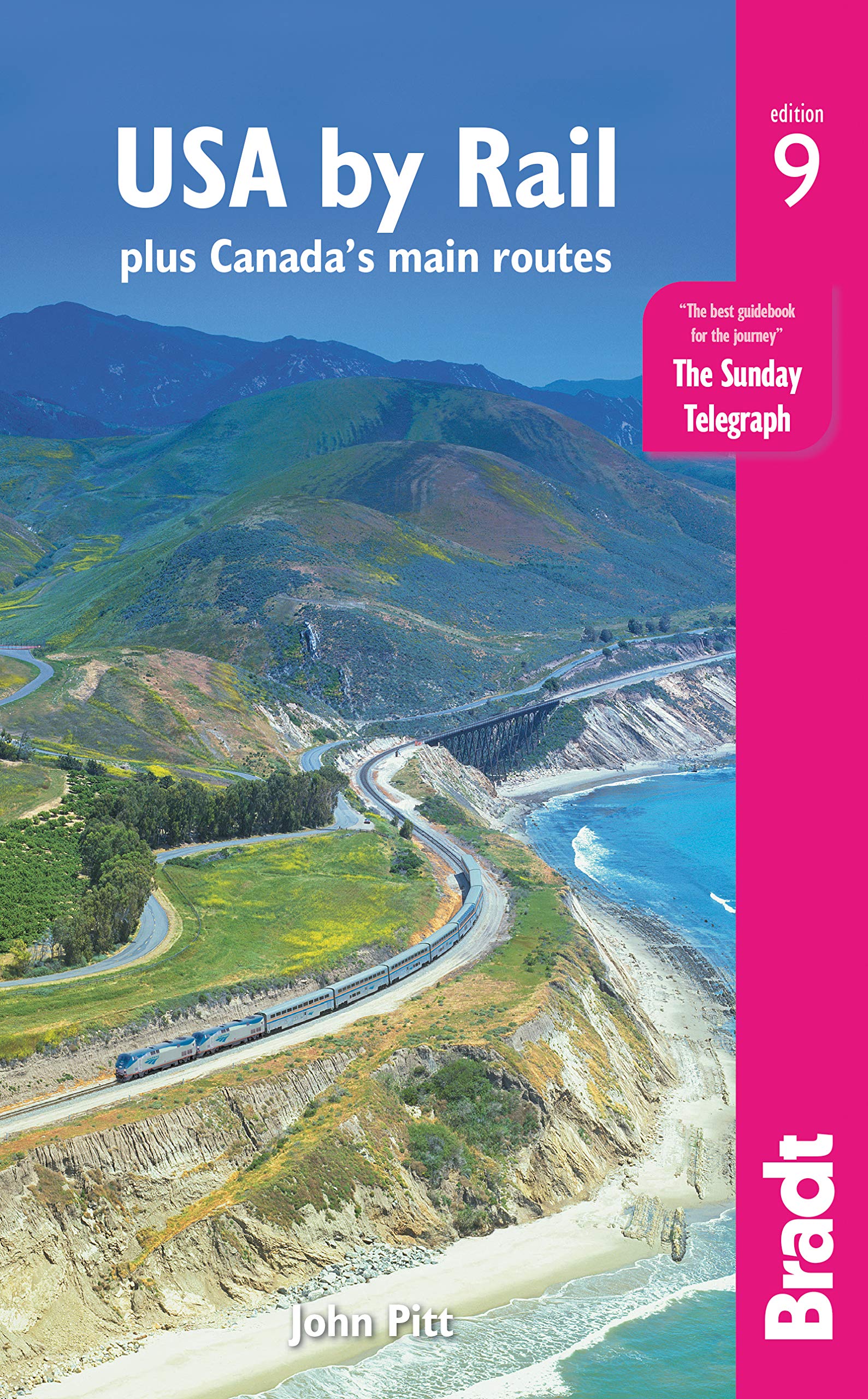 Online bestellen: Treinreisgids USA by Rail & Canada's main routes | Bradt Travel Guides