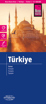 Online bestellen: Wegenkaart - landkaart Turkije - Türkei | Reise Know-How Verlag