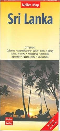 Online bestellen: Wegenkaart - landkaart Sri Lanka | Nelles Verlag