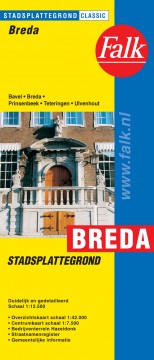 Stadsplattegrond Breda | Falk | 