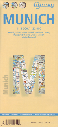 Stadsplattegrond Munchen - Munich | Borch Maps | 