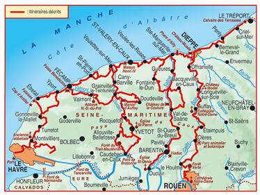 Pays De Caux Carte