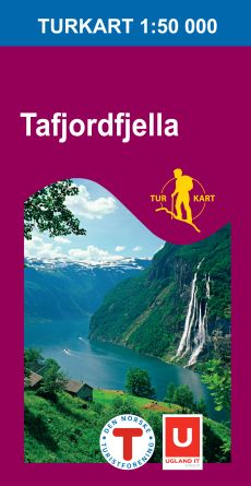 Wandelkaart 2533 Tafjordfjella | Turkart Ugland | 