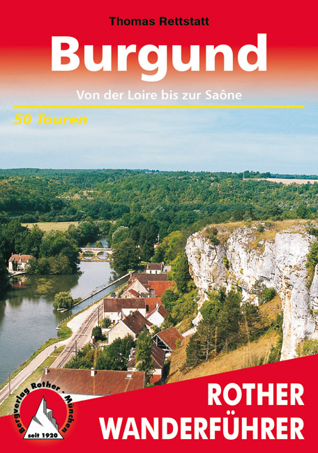 Wandelgids 248 Burgund - Bourgondië | Rother de zwerver