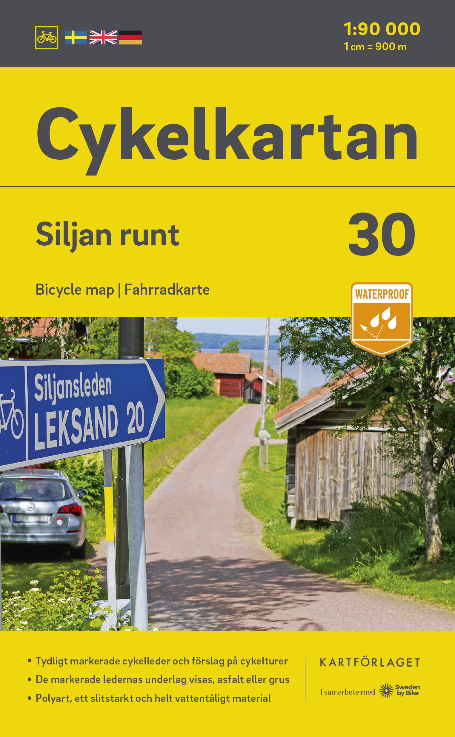 Online bestellen: Fietskaart 30 Cykelkartan Siljan runt - Siljan Meer | Norstedts