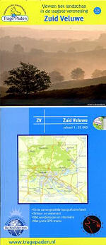 Wandelkaart ZV Zuid Veluwe – topografische wandelkaart | 
