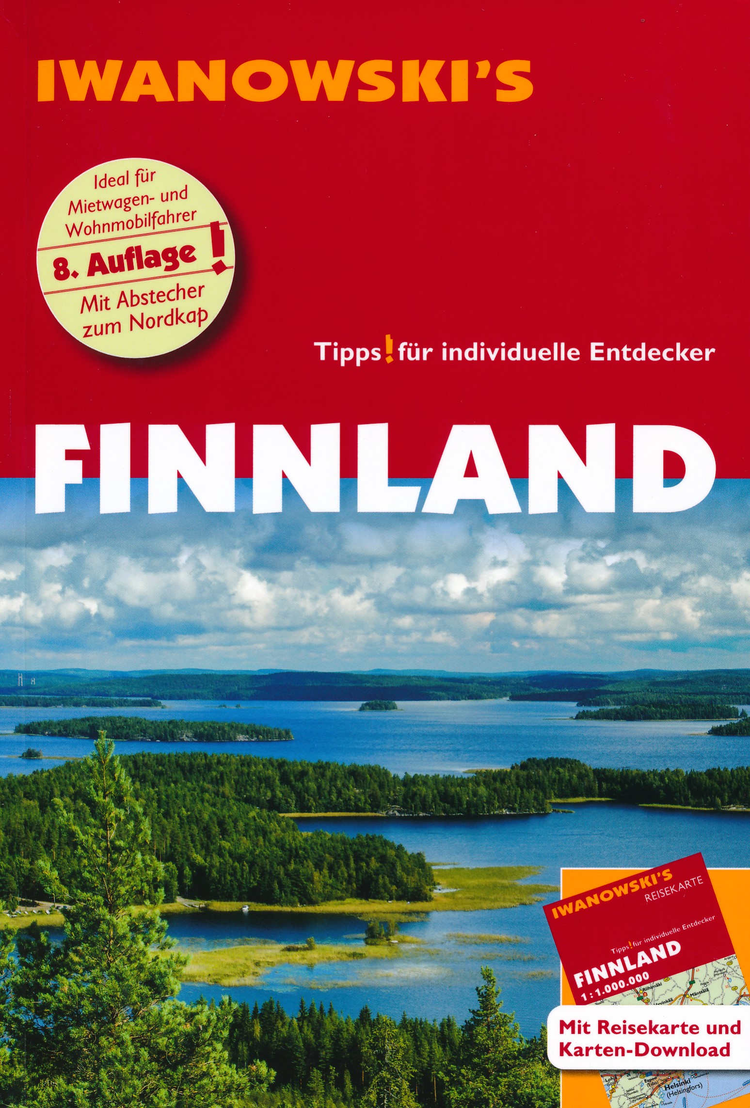 Online bestellen: Reisgids Finnland - Finland | Iwanowski's