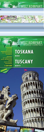 Online bestellen: Wegenkaart - landkaart Toscane Noord - Toskana nord | Freytag & Berndt