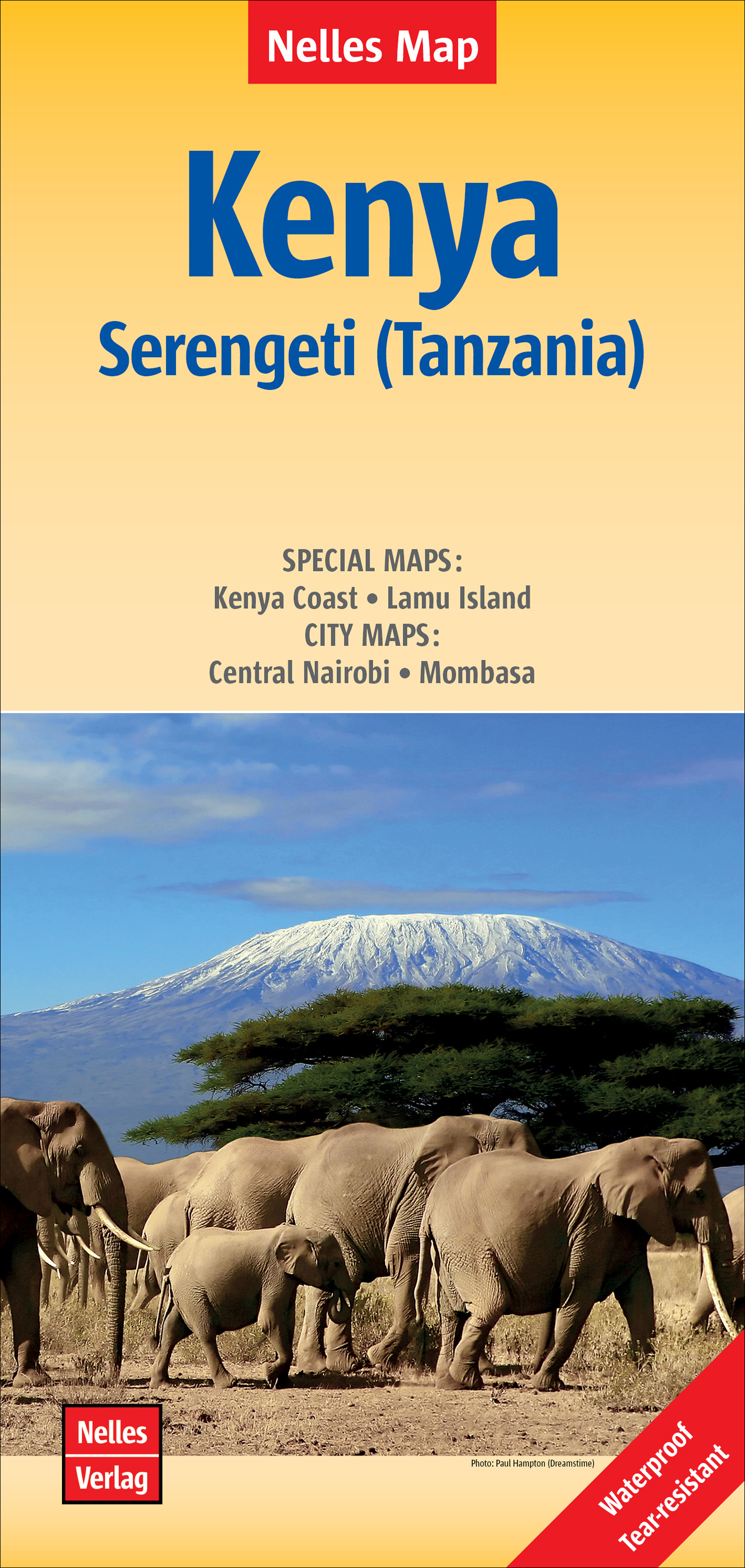 Wegenkaart – landkaart Kenia – Kenya | Nelles Verlag