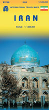 Landkaart - wegenkaart Iran | ITMB | 