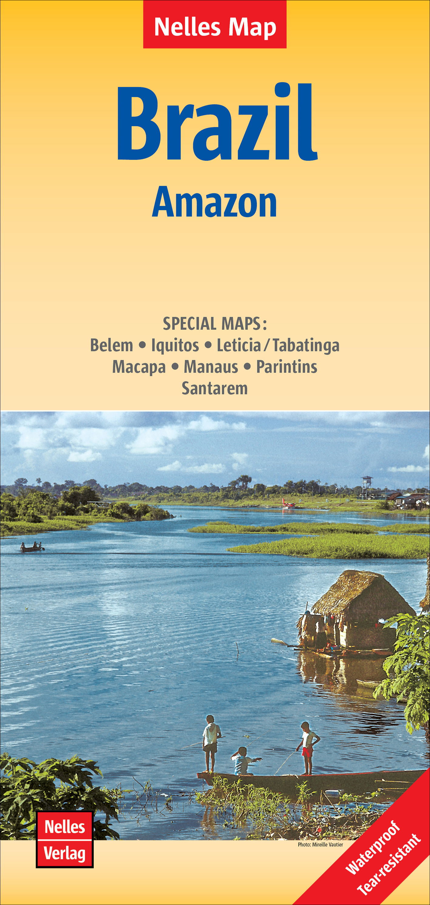Online bestellen: Wegenkaart - landkaart Amazone (Braziliaans deel) | Nelles Verlag