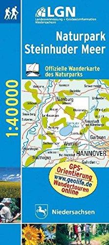 Wandelkaart Naturpark Steinhuder Meer | LGN de zwerver