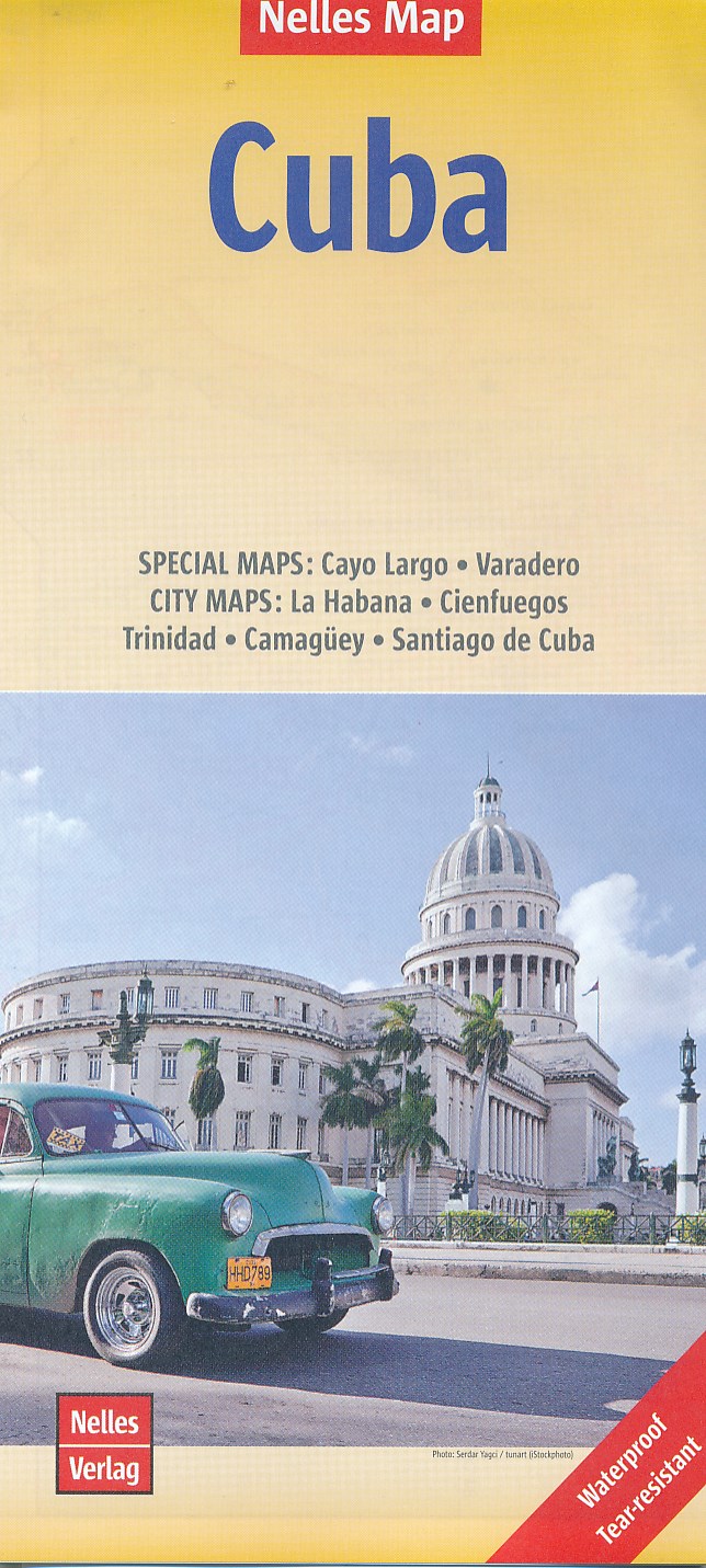 Online bestellen: Wegenkaart - landkaart Cuba | Nelles Verlag