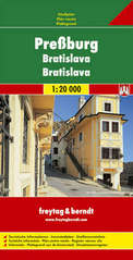 Online bestellen: Stadsplattegrond Bratislava | Freytag & Berndt