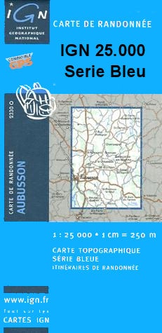 Wandelkaart 2734 E - 2734E Craponne-sur-Arzon topografische kaart | IGN Institut Geographique National | 