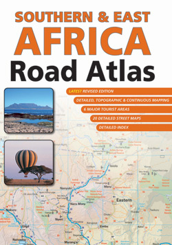 Wegenatlas Southern &amp; East Africa Road Atlas - Zuidelijk en Oost Afrika | Mapstudio | 