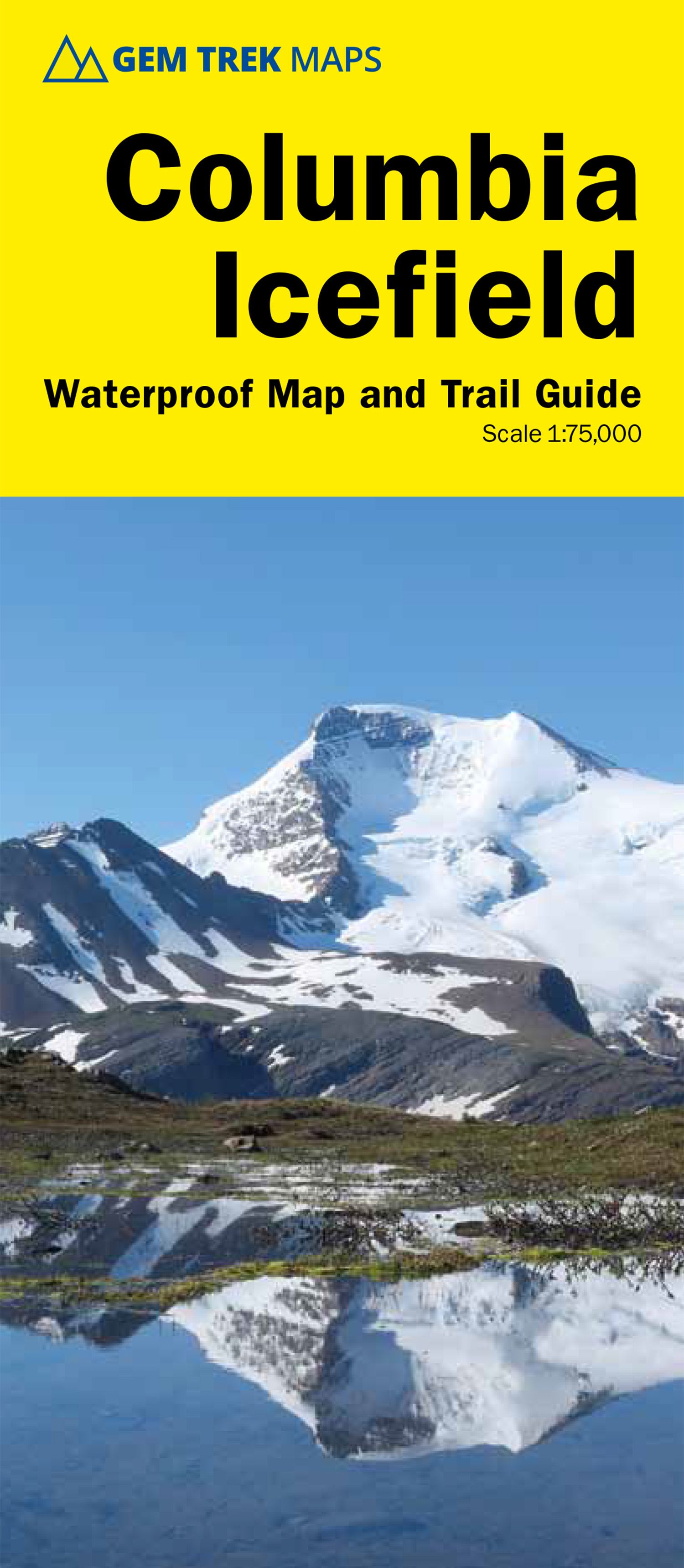 Online bestellen: Wandelkaart 02 Columbia Icefield | Gem Trek Maps