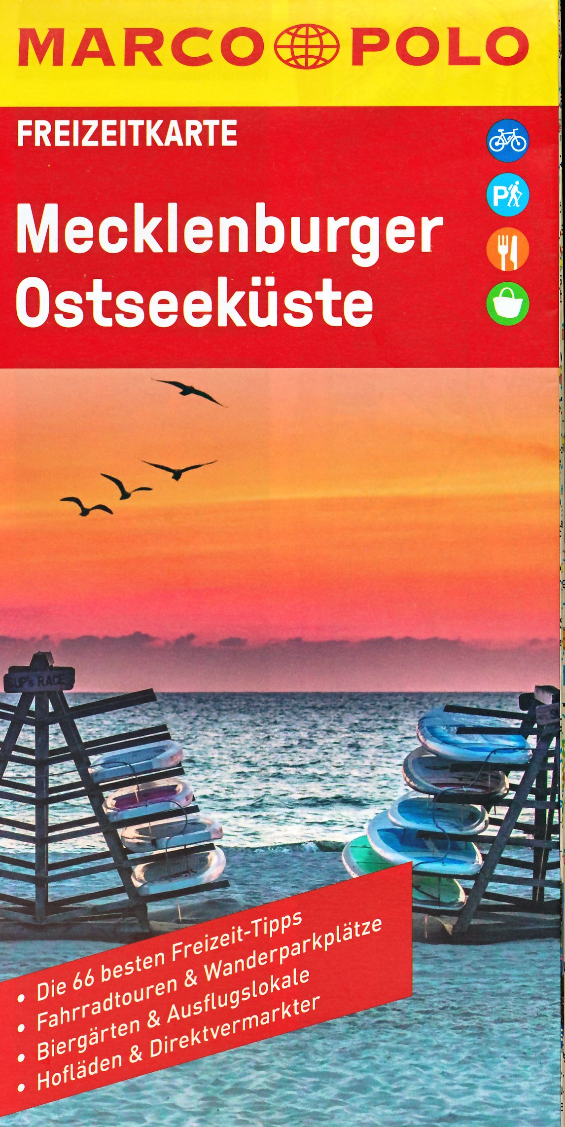 Online bestellen: Wegenkaart - landkaart 03 Marco Polo Freizeitkarte Mecklenburger Ostseeküste | MairDumont