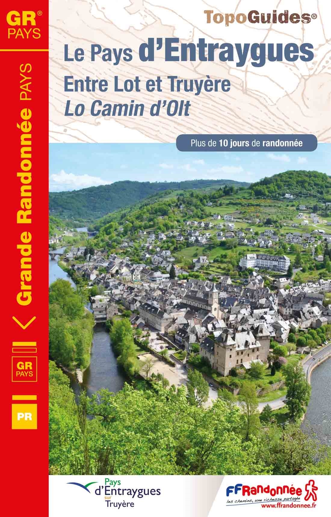 Online bestellen: Wandelgids 1200 Le Pays d'Entraygues - entre Lot et Truyère | FFRP
