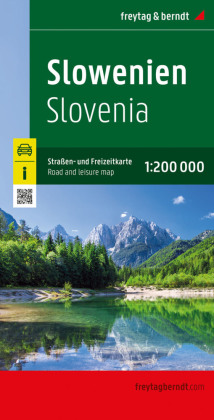 Online bestellen: Wegenkaart - landkaart Slovenië - Slowenien 1:200.000 | Freytag & Berndt