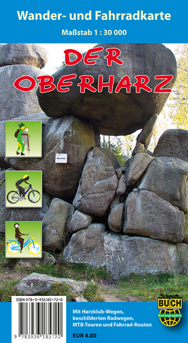 Online bestellen: Wandelkaart Der Oberharz - Harz | Schmidt Buch Verlag