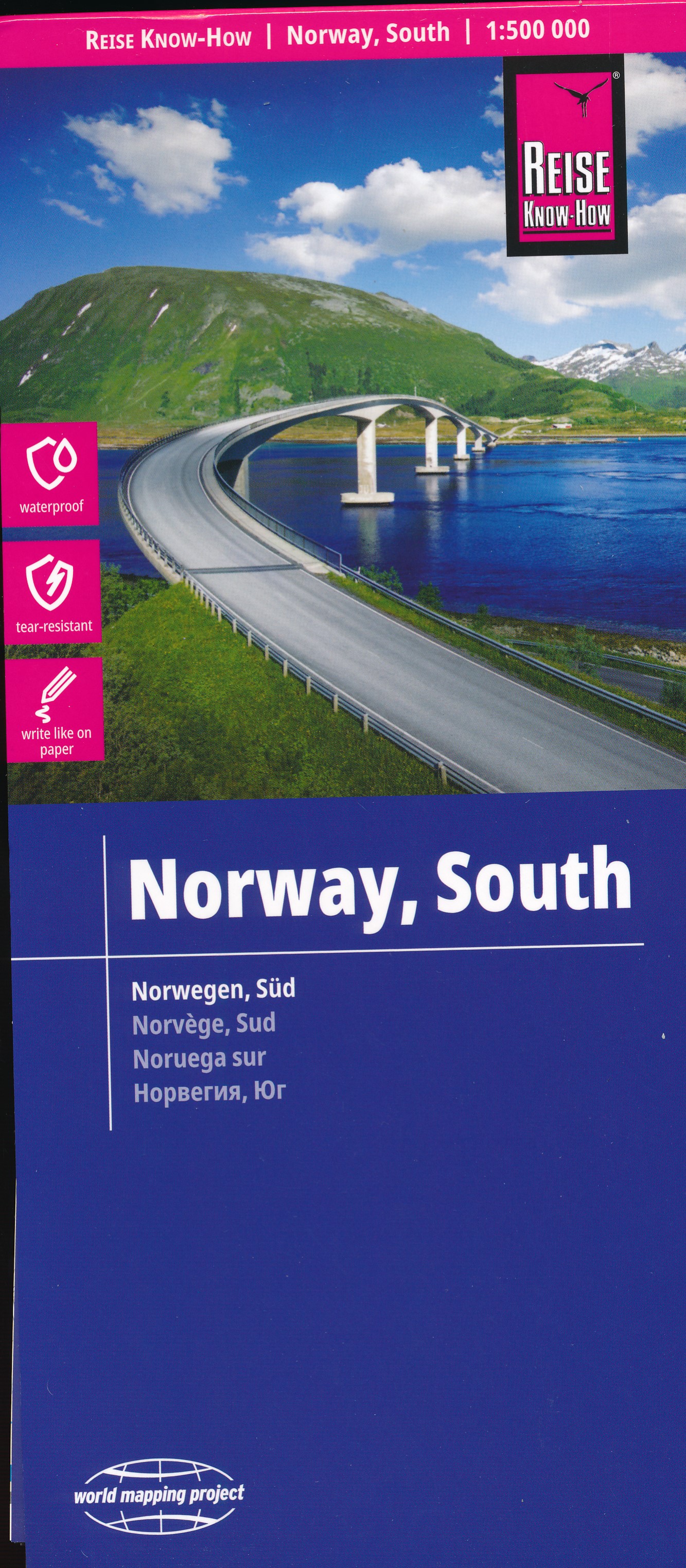 Online bestellen: Wegenkaart - landkaart Zuid Noorwegen - Norwegen Süd | Reise Know-How Verlag
