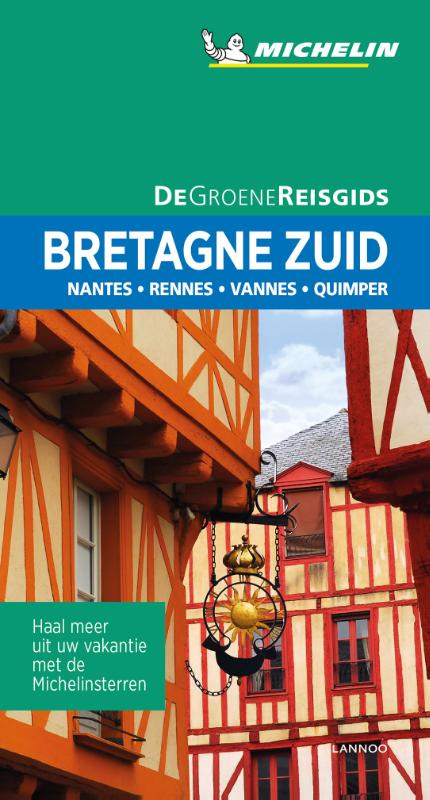 Online bestellen: Reisgids Michelin groene gids Bretagne zuid | Lannoo