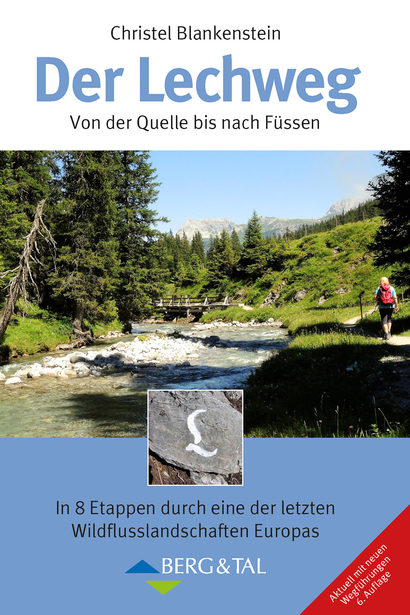 Online bestellen: Wandelgids Der Lechweg | Berg & Tal