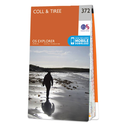 Online bestellen: Wandelkaart - Topografische kaart 372 OS Explorer Map Coll / Tiree | Ordnance Survey