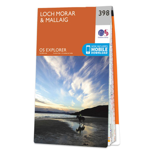 Online bestellen: Wandelkaart - Topografische kaart 398 OS Explorer Map Loch Morar, Mallaig | Ordnance Survey