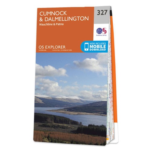Online bestellen: Wandelkaart - Topografische kaart 327 OS Explorer Map Cumnock, Dalmellington | Ordnance Survey