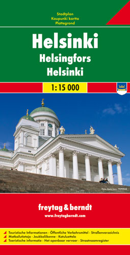 Stadsplattegrond Helsinki | Freytag & Berndt