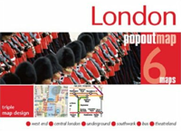 Stadplattegrond London PopOut Map | Popout | Footprint Travel Guides Staff,POPOUT MAPS