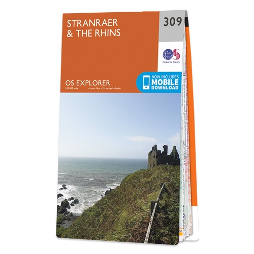 Online bestellen: Wandelkaart - Topografische kaart 309 OS Explorer Map Stranraer & The Rhins | Ordnance Survey