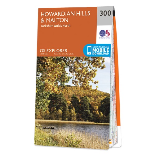 Online bestellen: Wandelkaart - Topografische kaart 300 OS Explorer Map Howardian Hills, Malton | Ordnance Survey