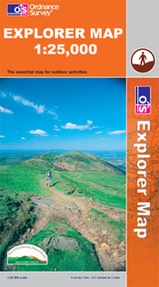 239 Wandelkaart - topografische kaart Lake Vyrnwy, Efyrnwy - Explorer 239 | Ordnance Survey  | 