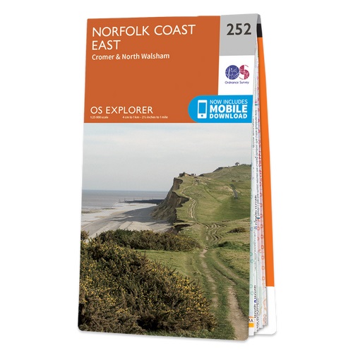 Online bestellen: Wandelkaart - Topografische kaart 252 OS Explorer Map Norfolk Coast East | Ordnance Survey