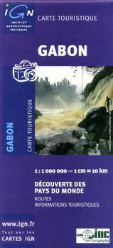 Wegenkaart - Landkaart - Autokaart Gabon 3615 | IGN | 