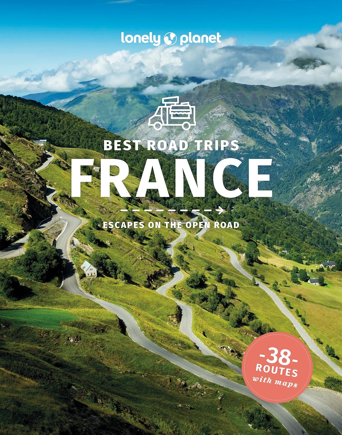 Online bestellen: Reisgids Best Road Trips Frankrijk - France | Lonely Planet