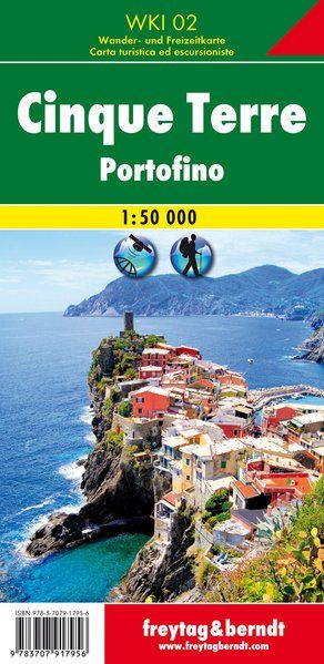 Online bestellen: Wandelkaart WKI02 Cinque Terre - Portofino | Freytag & Berndt