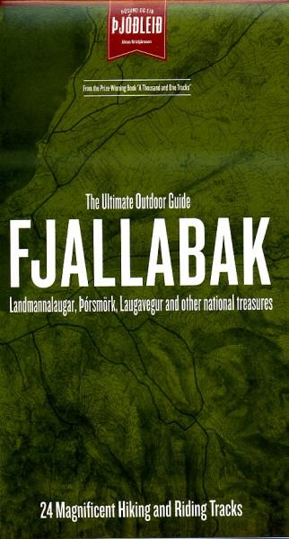 Online bestellen: Wandelkaart Fjallabak - IJsland | Sögur Publishing House