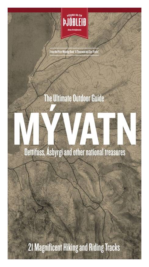 Online bestellen: Wandelkaart Myvatn - Ijsland | Sögur Publishing House