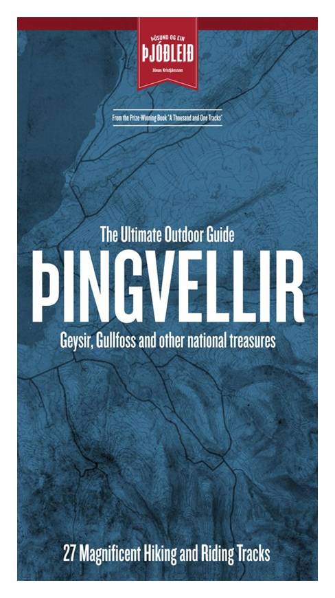 Online bestellen: Wandelkaart Pingvellir - Ijsland | Sögur Publishing House