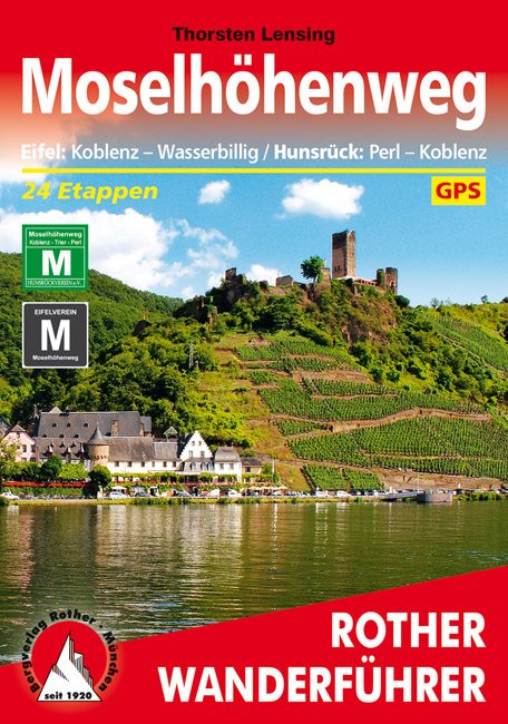 Online bestellen: Wandelgids Moselhöhenweg | Rother Bergverlag