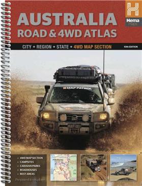 Wegenatlas Australië - Australia Road and 4WD Atlas | Hema  | Hema Maps Staff